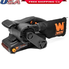 6.3 Amp Variable Speed Belt Sander W/ Dust Port Woodworking Automotive Metal New