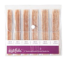 Knitpicks 5  Sunstruck Double Pointed Knitting Needles High Quality 35Pcs.   