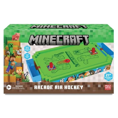 Mesa de hockey de aire arcade Minecraft Overworld - Juguetes coleccionables serie premium