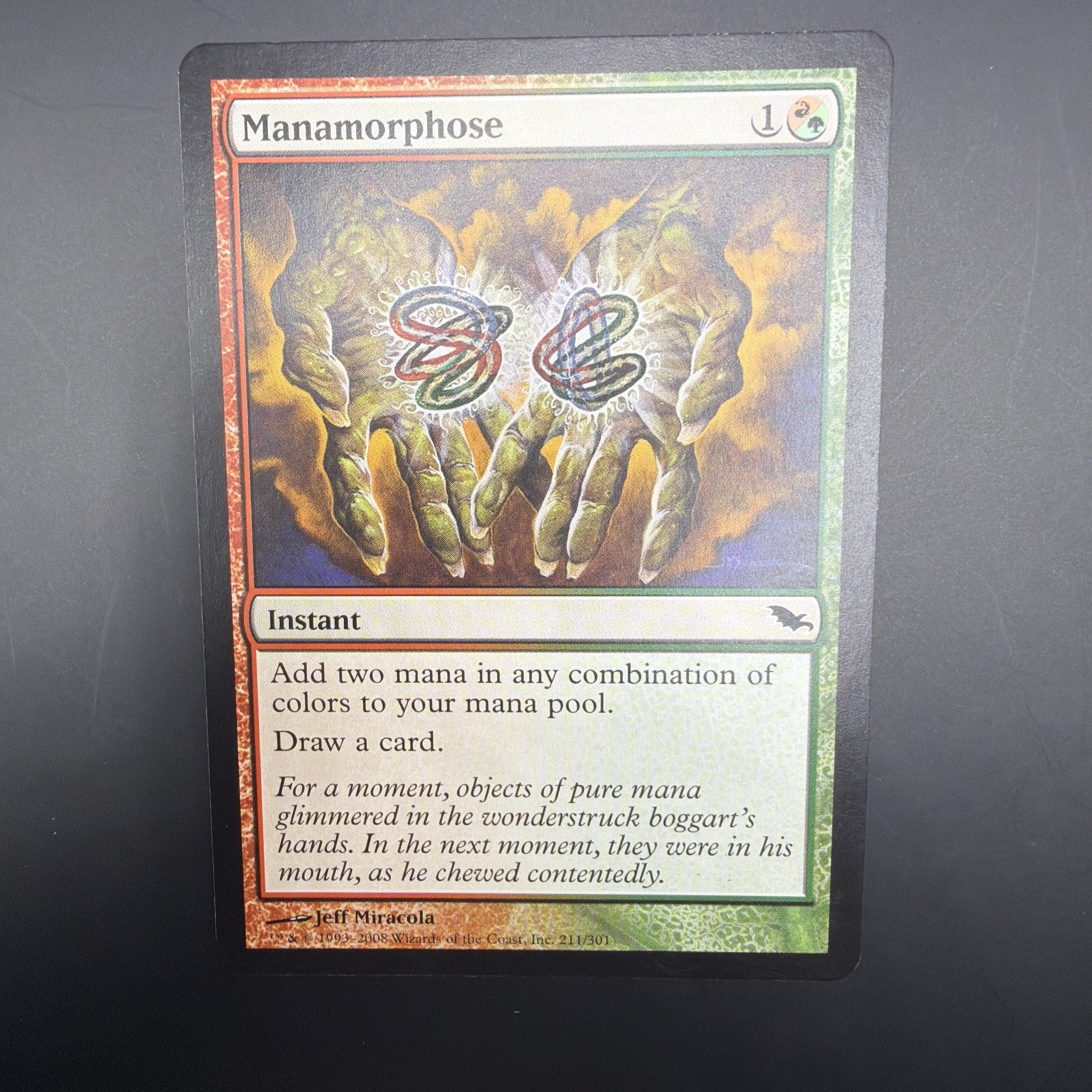 Manamorphose - Shadowmoor: #211, Magic: The Gathering Nm C281