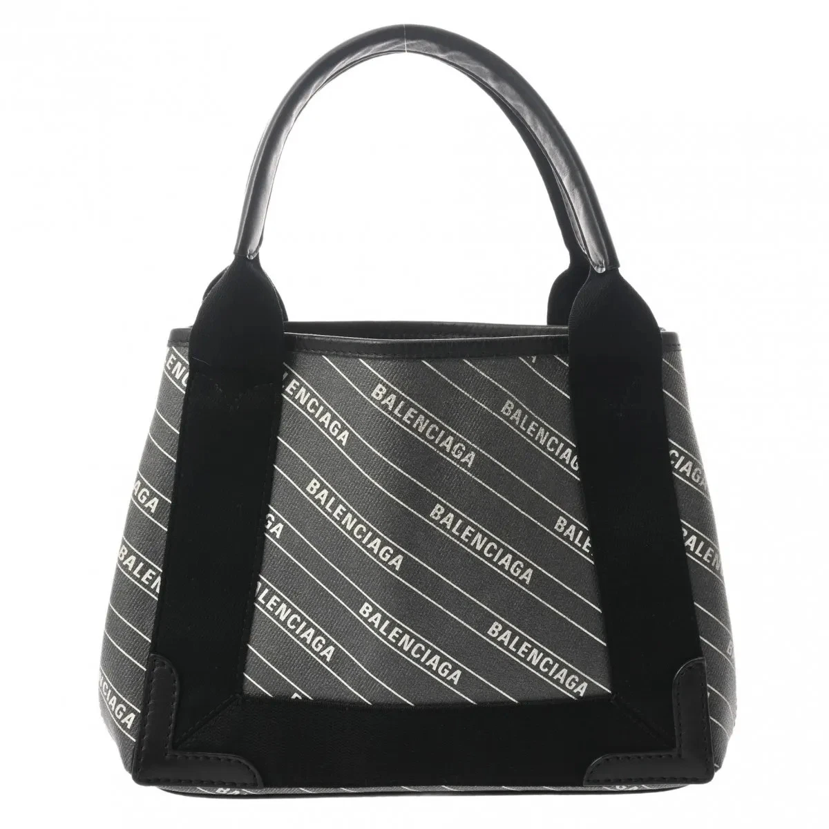 Balenciaga — Balenciaga Neibicabas XS 390346 Handbag PVC / Leather Gray #WB3301