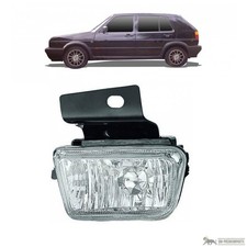 Set Nebelscheinwerfer Klarglas Chrom H3 für VW Golf II (19E, 1G1) Jetta 1G2 165)