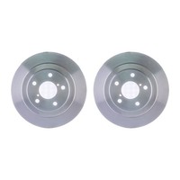 2 Bremsscheiben Voll Ø 58 Mm 10 Mm Hella Passend FüR U.A. Subaru Impreza