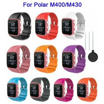 For Polar M400/M430 GPS Laufuhr Armband Ersatz Silikon Armband Kit mit Werkzeug