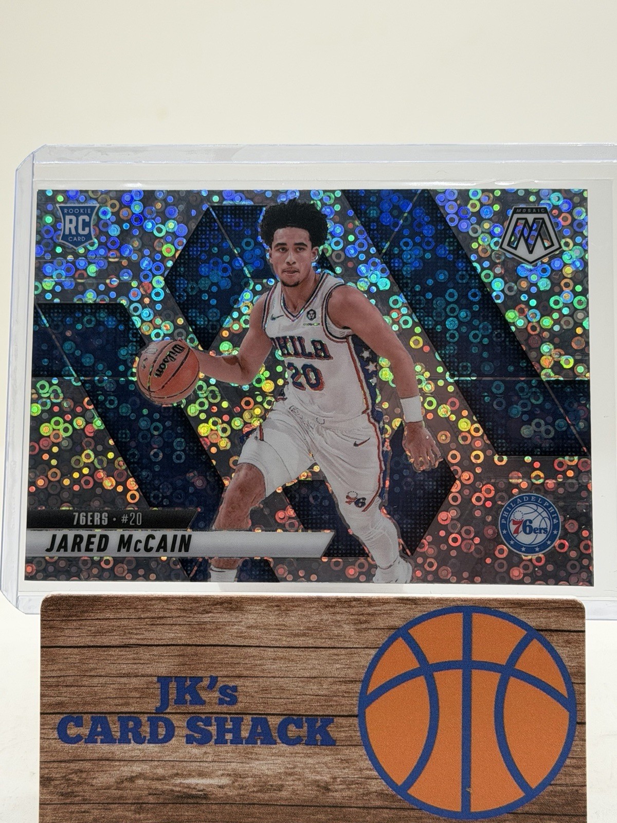 2024-25 Panini Mosaic Jared McCain Variation Fast Break RC #228