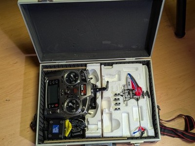 Spektrum DX7 s, professionelle 7-Kanal Fernbedienung incl. Helikopter Blade mCPx