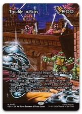 Trouble in Pairs (Borderless) #3 NM Teenage Mutant Ninja Turtles Source Material