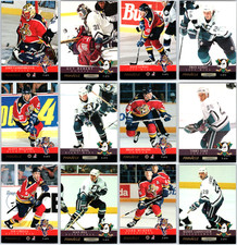1993-94 PINNACLE EXPANSION COMPLETE 6 HOCKEY CARD INSERT SET LOT