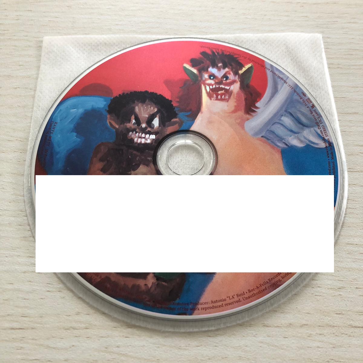 KANYE WEST CD & DVD My Beautiful Dark Twisted Fantasy deluxe edit