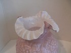 GWTW Fenton Poppy Cased Glass Lavender Pink Banquet Parlor Lamp Ball Shade Globe — photo 2