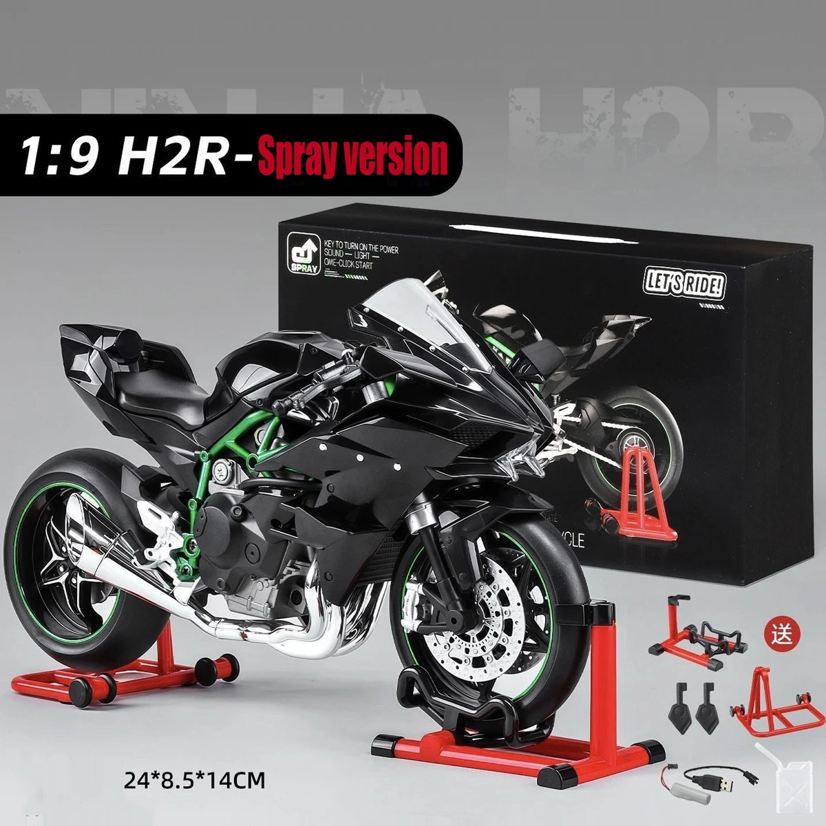 Kawasaki Diecast & Toy 1:9 Scale for sale - eBay