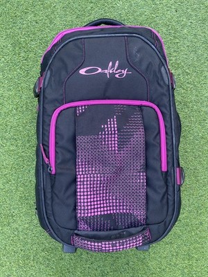 Seltene Oakley Gear Bag Rollgepäck Seesack Koffer - schwarz & lila - mehrere