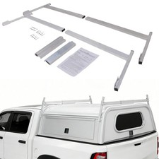 Universal Truck Cap Topper Ladder Roof Rack For Pickup Camper Shell Universal Truck Cap Topper Ladder Roof Rack For Pickup Camper Shell