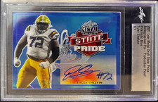 2021 Leaf Metal Draft Tyler Shelvin State Pride Auto Pre Production Proof 1/1