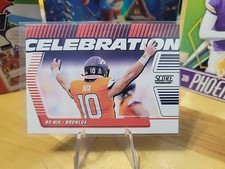 2025 Score - Celebration Denver Broncos Bo Nix #C-BNI 