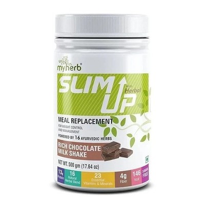 MYHERB Slim Up Meal Replacement Shake 500 g   Pack of 1 | Weight Management