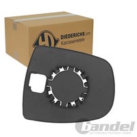 Diederichs Spiegelglas Links Passend FüR Nissan Primastar Opel Vivaro Renault TR