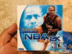 NBA 2K (Sega Dreamcast, 1999) Complete CIB W/ Manual Tested