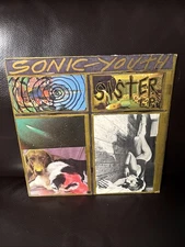 Sonic Youth LP - Sister - Uncensored Cover Disney LP SST-134 + Lyric Insert 1987