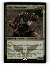 2014 Magic MTG Foil Zurgo Helmsmasher  VG-VGEX BXCP63