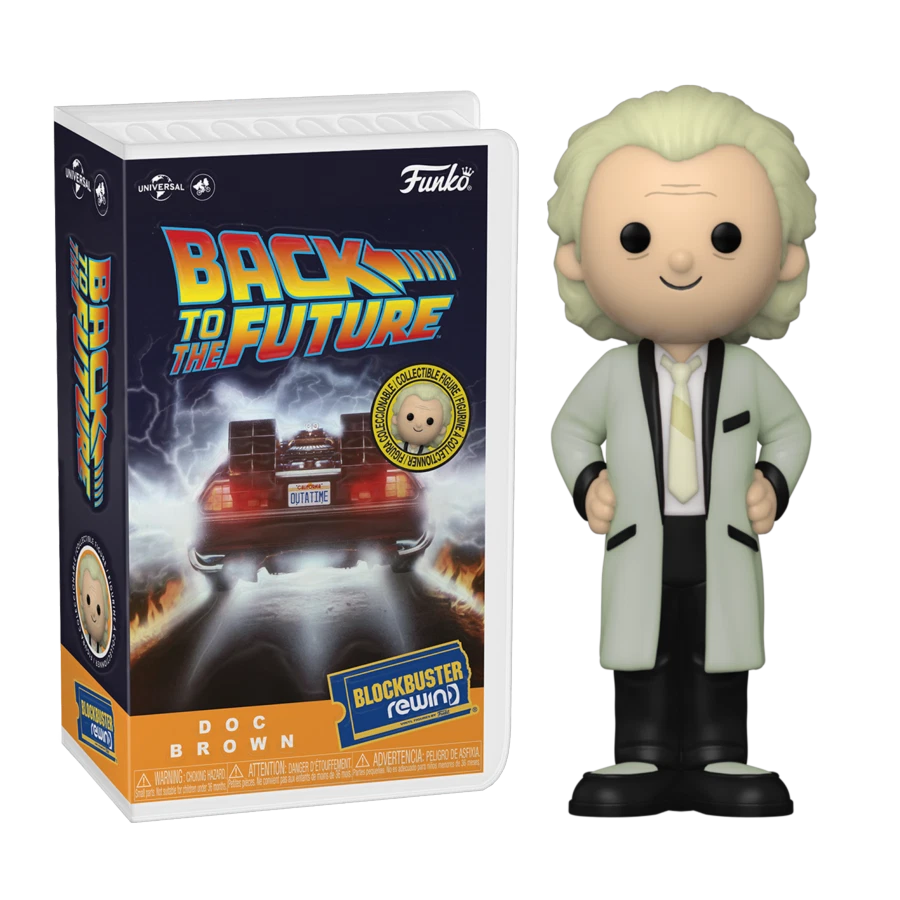 Lot 3 Figurines Funko Reaction Retour Vers Le Futur - Neuves Sous Blister