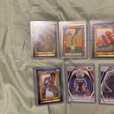 2025 Topps Disney Neon Insert And Foil Lot (8) 