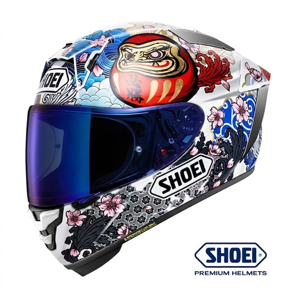SHOEI Size M Blue Motorcycle & Powersports Helmets for sale | eBay