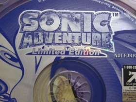 Sonic Adventure Limited Edition Sega Dreamcast NFR No HW Video Sticker Complete!