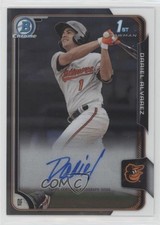 2015 Bowman Chrome Prospects Auto Dariel Alvarez #BCAP-DA Auto 0f8