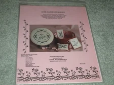 KEEPSAKE STITCHES Norma Flake ROSE GARDEN MEMORIES CROSS STITCH CHART PACK RARE