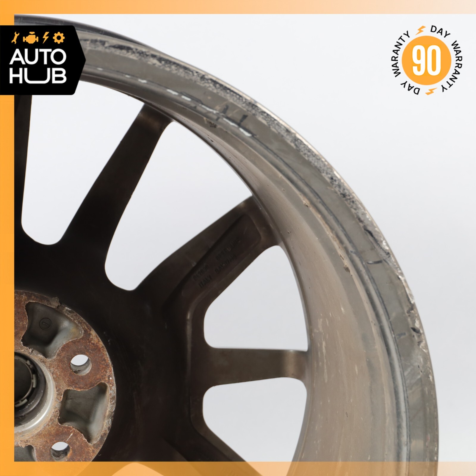 Maserati GranTurismo M145 10.5 x 20 20" Rear Wheel Rim Gray OEM