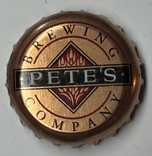 Pete's Brewing Company Bierkronkorken mit Kunststofffutter - Bild 1 von 4