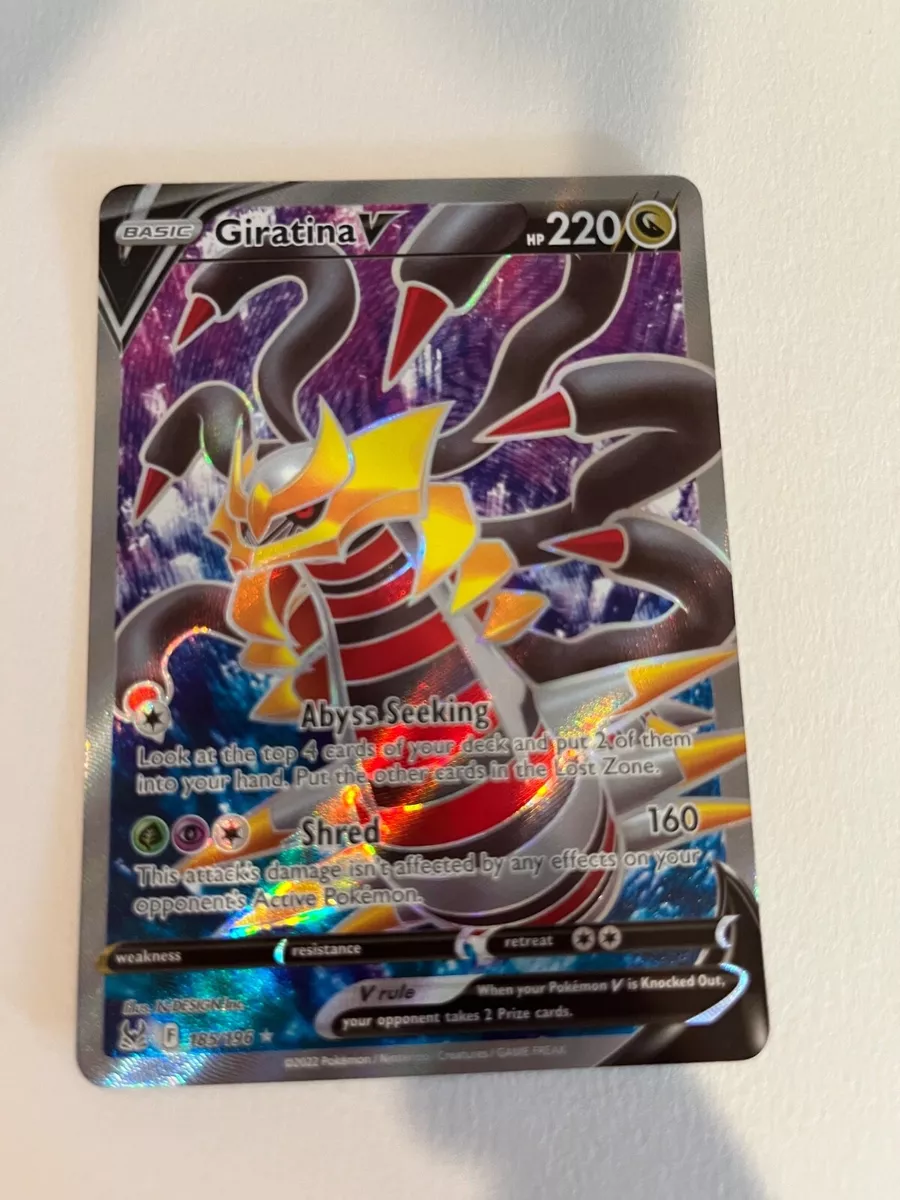 Giratina V - 185/196 - Full Art Ultra Rare