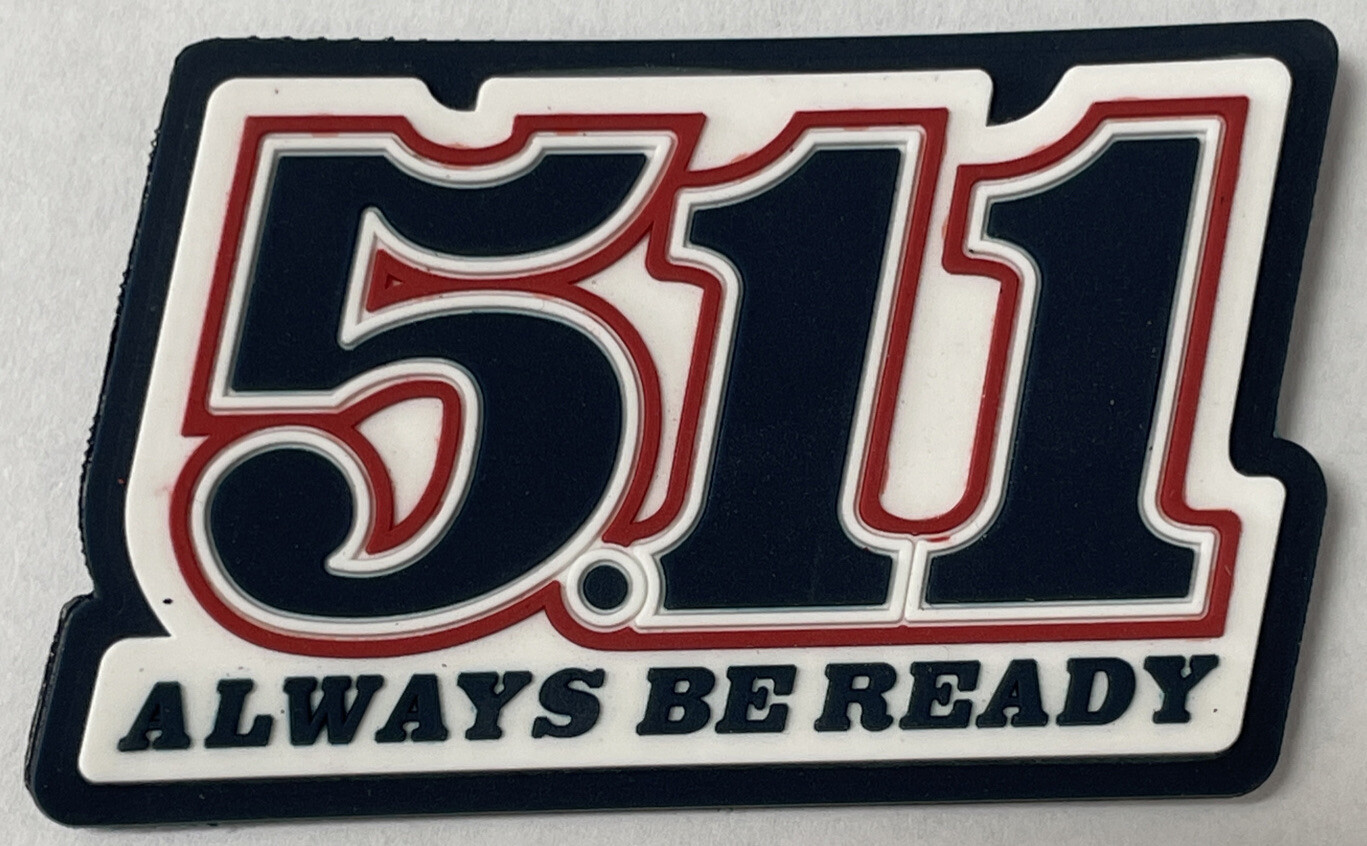 *BRAND NEW* 5.11 NUMBER PLATE PATCH MOTOCROSS HOOK BACKING