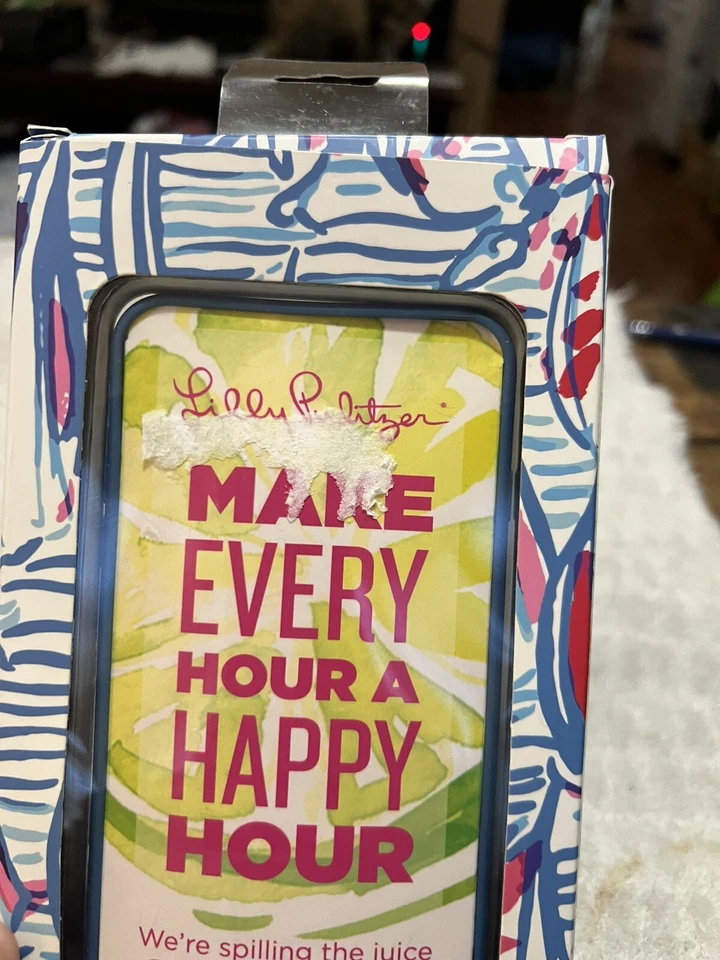 FUNDA LILY PULITZER IPHONE 6 PLUS ROJA DERECHA DEVOLUCIÓN NUEVA EN PAQUETE Foto 4 de 4