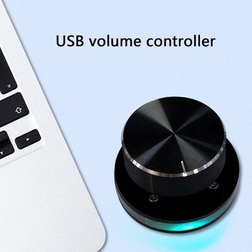 Computer Volumes Knob Mute Function USB Sound Controller Customizable Lighting - Afbeelding 5 van 8