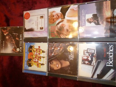7 x motion picture soundtrack cd sets