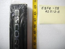 NOS Ford 1988 89 Escort Pony LX Hatchback Luggage Compartment Door Molding RARE