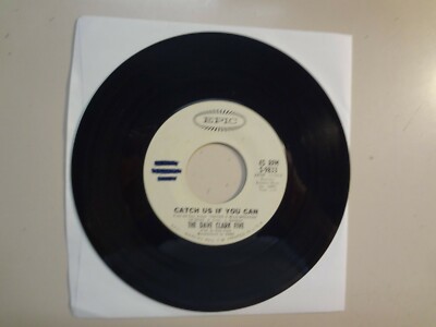 DAVE CLARK FIVE: Catch Us If You Can-On The Move-U.S. 7'' 1965 Epic 5-9833 DJ PSL