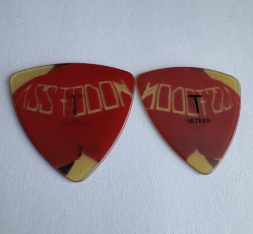 Mastodon Troy Sanders Tour Issue Bass Guitar Pick Plectrum “ASSTODON” Butt Rare - Picture 2 of 2