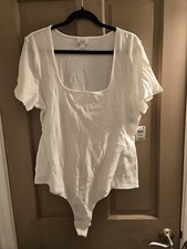 New Jenni Intimates XXXL white bodysuit