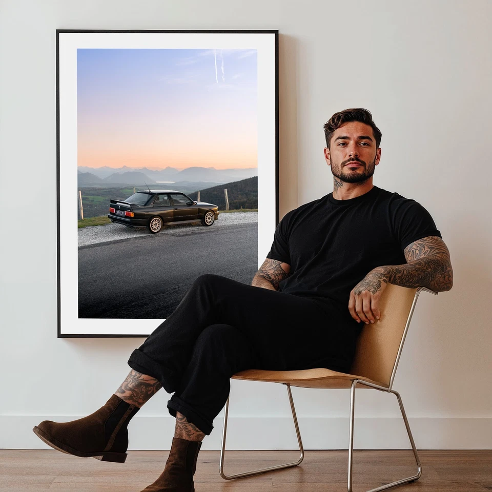 Foto digital - BMW M3 E30 por MrYLT - Arte fotográfico automotriz de automóviles Foto 3 de 4