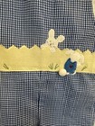Boys Size 6/9 Months Blue Plaid Bunny Romper Shortall   SALE!! — photo 5