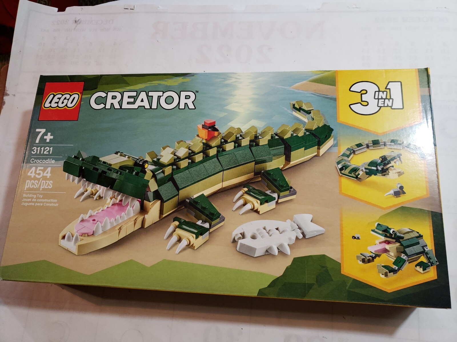 lego 3 in 1 alligator