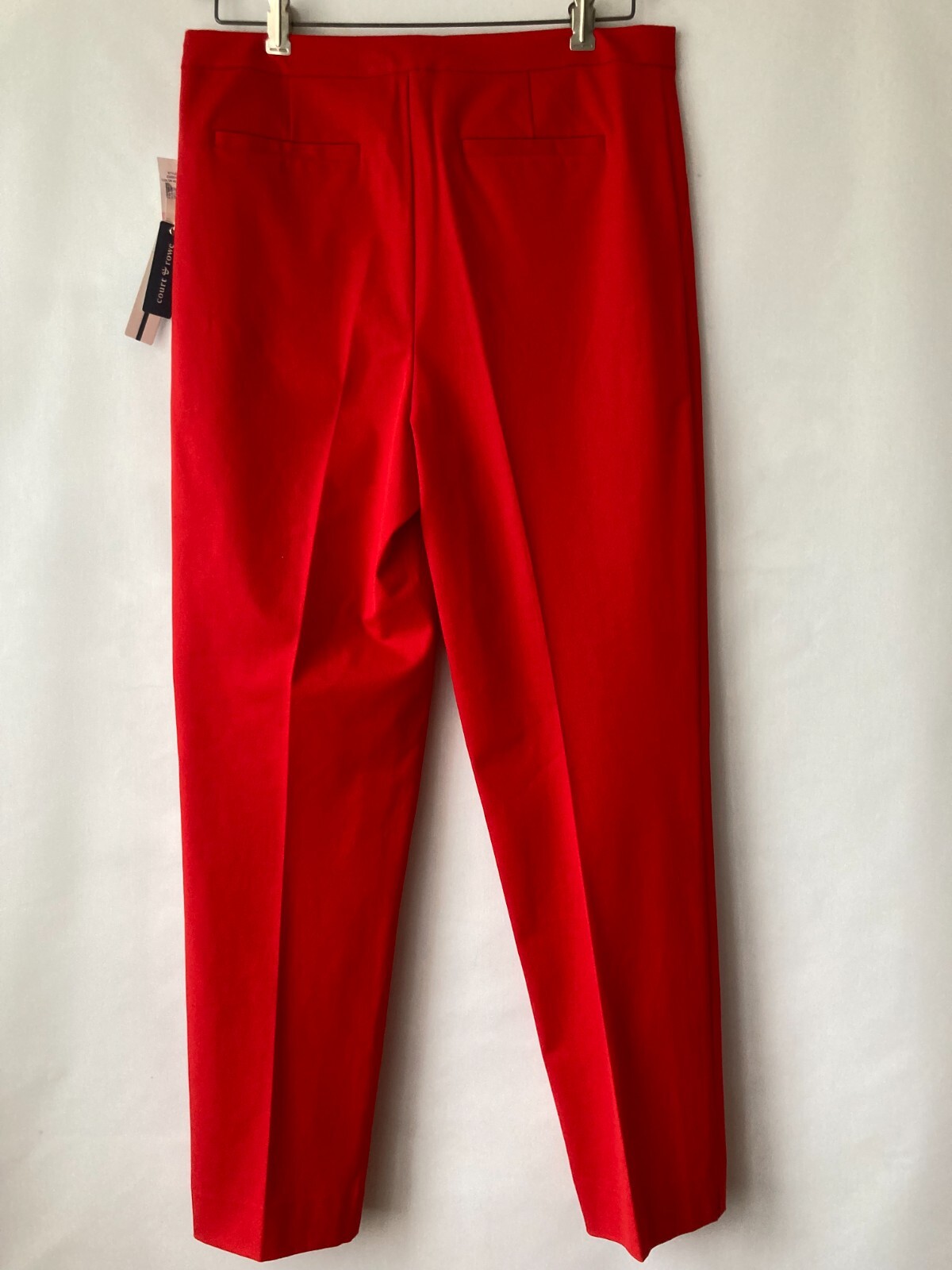 FILA Court & Rowe Red Stretch Casual Pants Tapered Leg Women’s Size 10