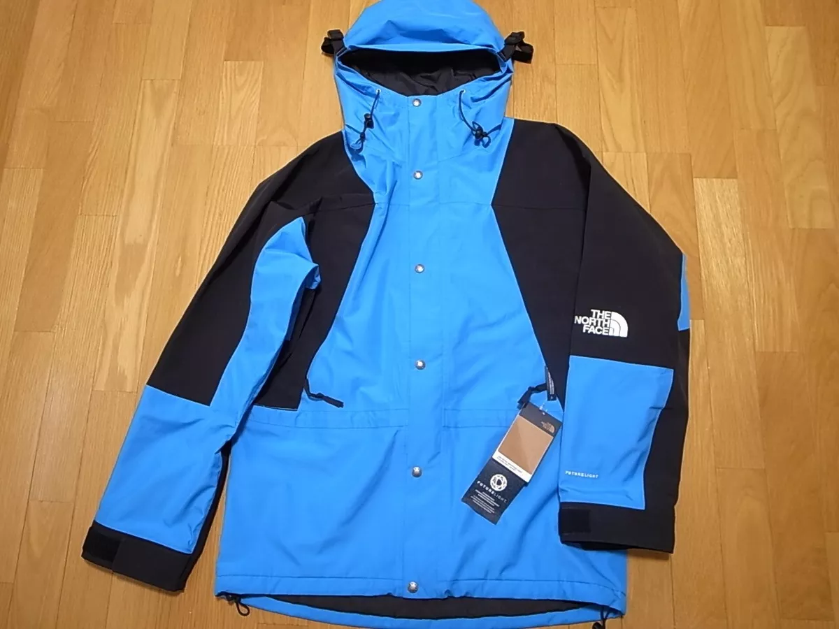 THE NORTH FACE 1994 RETRO MOUNTAIN LIGHT FUTURELIGHT JACKET CLEAR LAKE BLUE  sz L