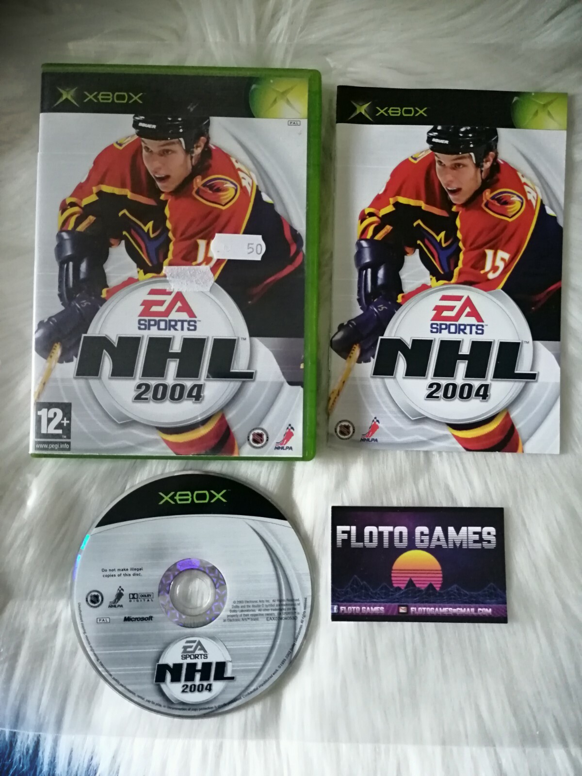 Jeu NHL 2004 pour X-Box XBOX PAL Complet CIB - Floto Games