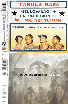 2 x FREUNDESKREIS - anna +  tabula rasa feat GENTLEMAN  - CD s