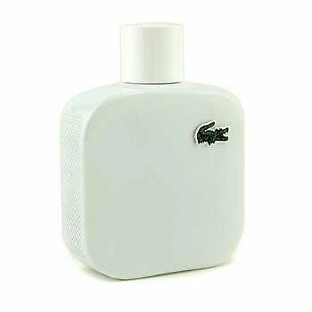 Eau de LACOSTE L.12.12 BLANC PURE cologne 3.4 / 3.3 oz EDT MEN NEW IN BOX - Image 2 of 2