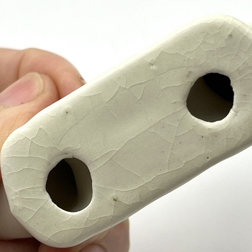 Vintage Bird Napkin Ring Holder White Porcelain Duck Goose Set of 2 - Picture 7 of 10